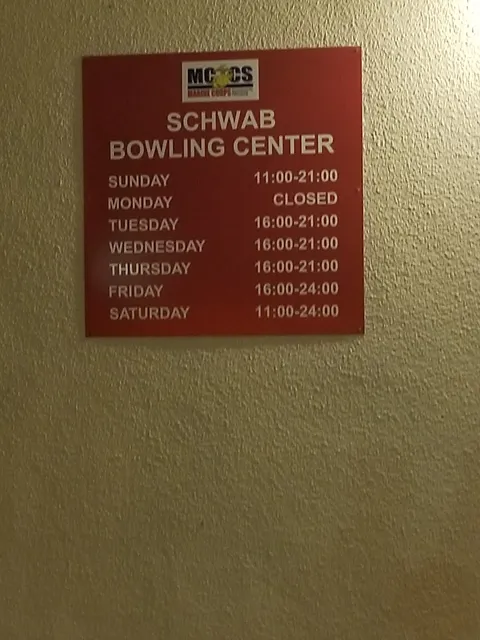 Camp Schwab Bowling Alley