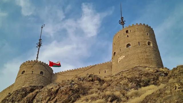 Muttrah fort entrance