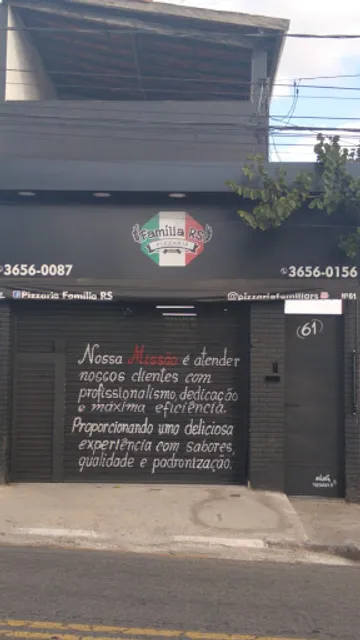 FAMÍLIA RS PIZZARIA DELIVERY e RETIRADA