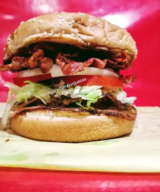 Hot dogs y hamburguesas el vampiro