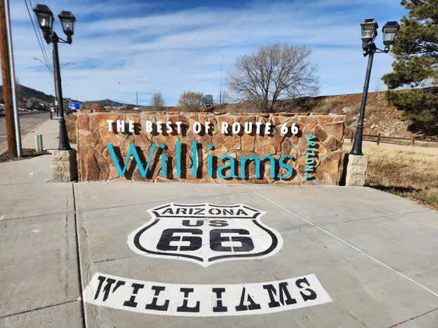 Route 66 Williams Sign