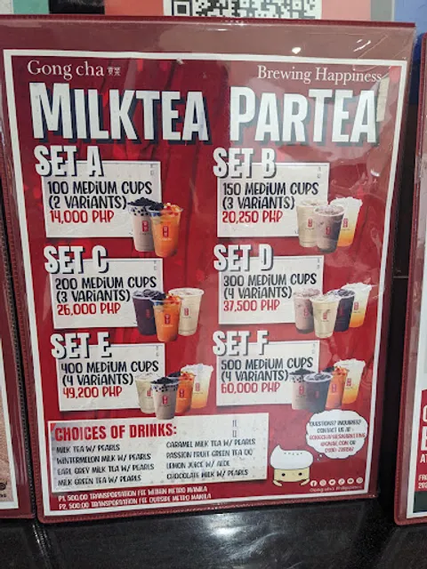 Gong cha Robinsons Galleria Ortigas