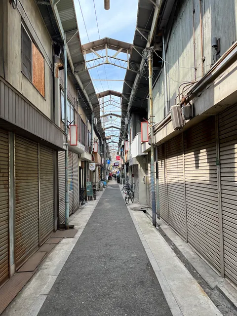 中津商店街（アーケード北詰）