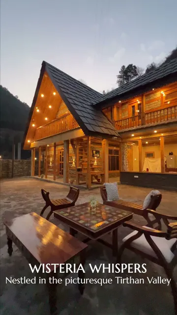 StayVista at Wisteria Whispers in Gushaini | 5 BHK Luxury Villa