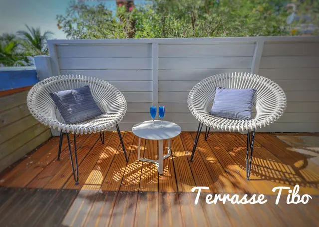 Domaine entre ciel & mer Bel Bo et Tibo à Deshaies