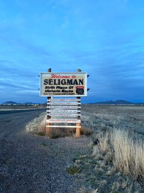 Welcome to Seligman Sign