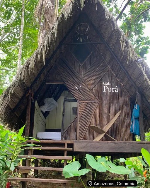 Satori ecolodge, cabañas típicas