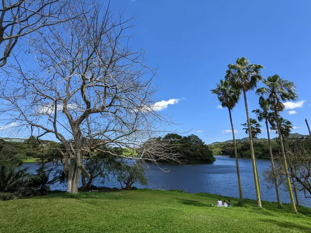 Ho’omaluhia Botanical Garden Lake Lookout Point