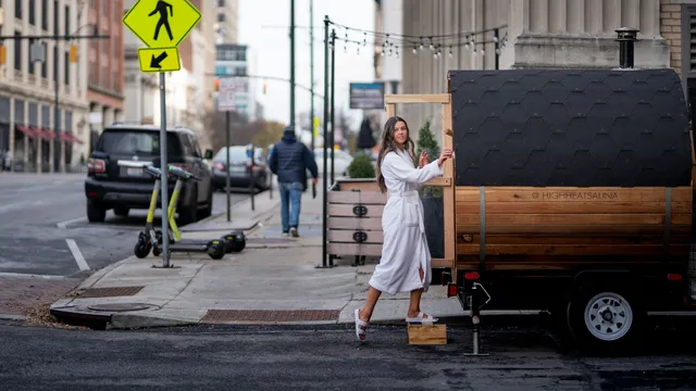 High Heat Mobile Sauna