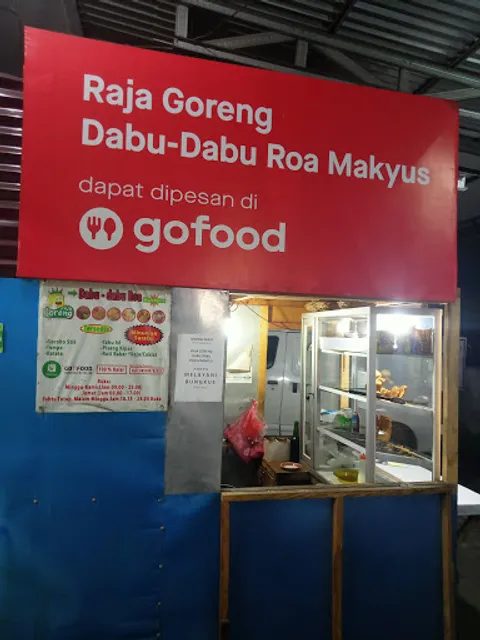 Raja Goreng Dabu Dabu Roa Maknyus