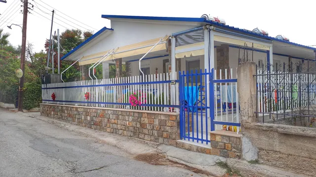 Villa Blue house