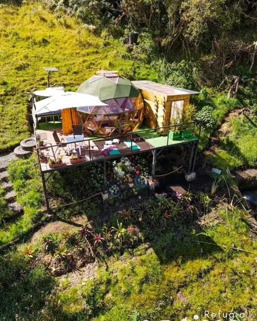 Refugio nativo glamping