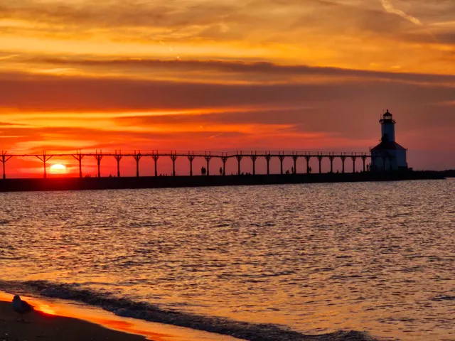 Washington lake beach