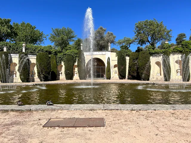 Estanque Alto del jardín de la Quinta