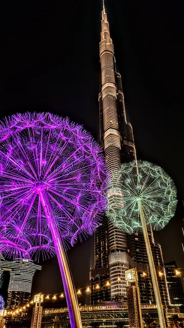 Dandelion Light Sculpture