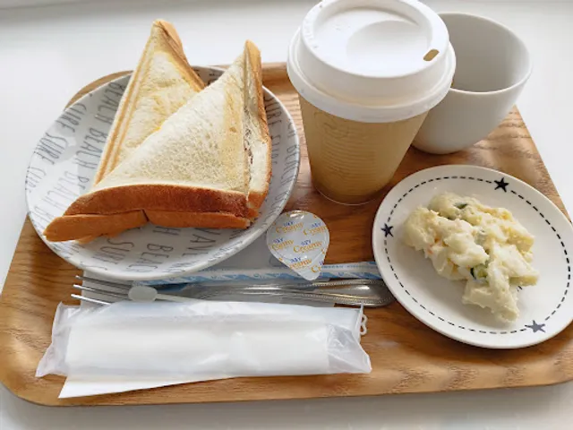 北茨城市立図書館カフェ しゃぼんだま