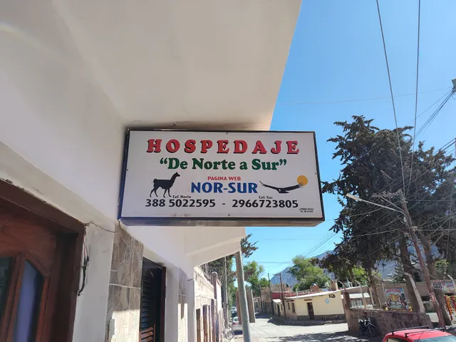 HOSPEDAJE DE NORTE A SUR