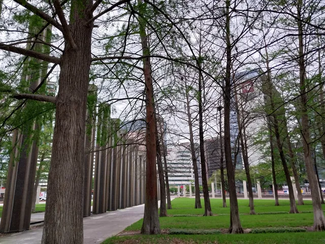 Gus S. and Lyndall F. Wortham Park in The Medical Center