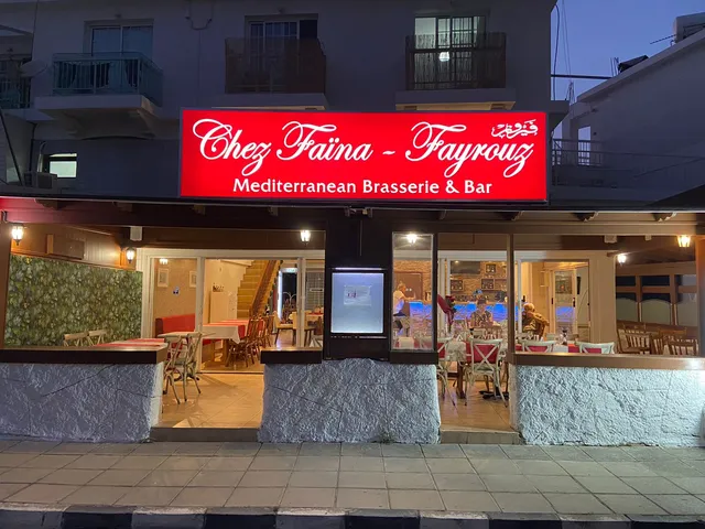 Chez Faina Fayrouz Lebanese & French Brasserie & Bar