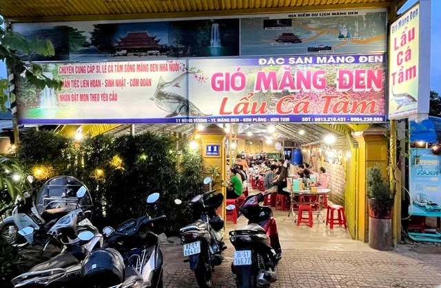 Gió Măng Đen-Lẩu Cá Tầm