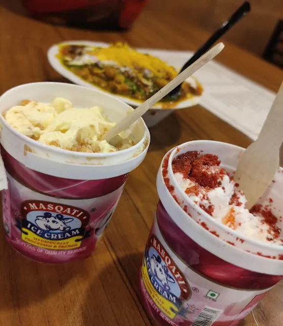 Masqati chat ice cream and more