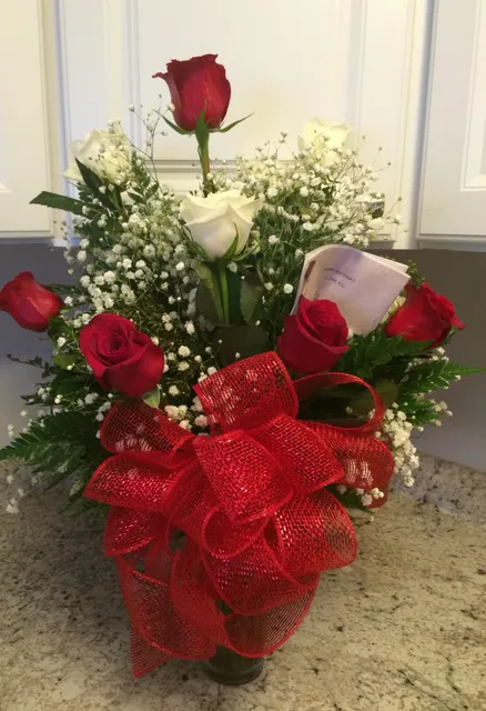 Joyces' Floral Bow-K