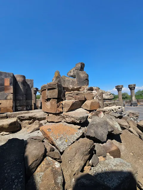 Zvartnots Cathedral Ruins Parking