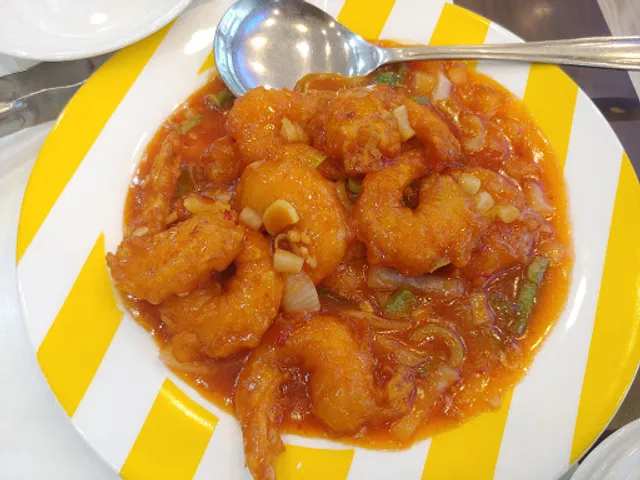 진수성찬 깐쇼새우