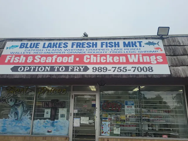 Blue Lakes Fresh Fish and wings and chicken fry