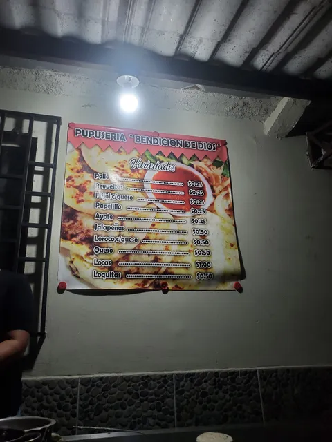 Pupusería Bendición de Dios