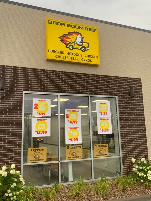 BADA BOOM BEEF, BURGERS, DOGS, & CHICKEN