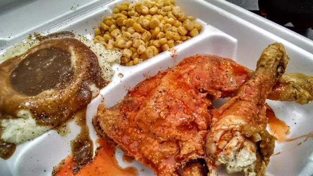 Blue & White Carry Out