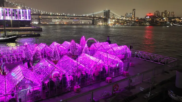 Pink Pier at Watermark - NYC