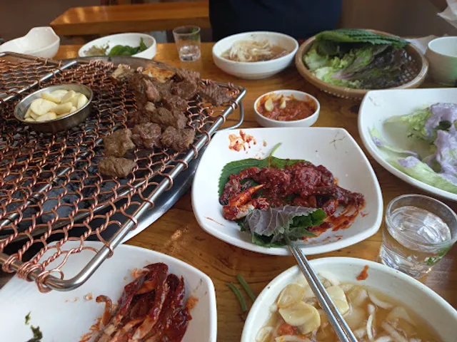 백두산참숯화로구이