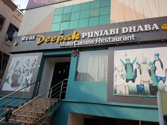 Real Deepak Punjabi Dhaba.. Seetammdhara tpt colony