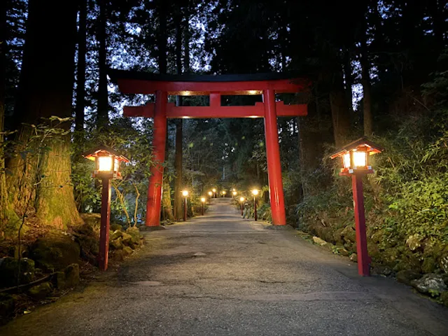 The Third Torii of Hakone Shrine
