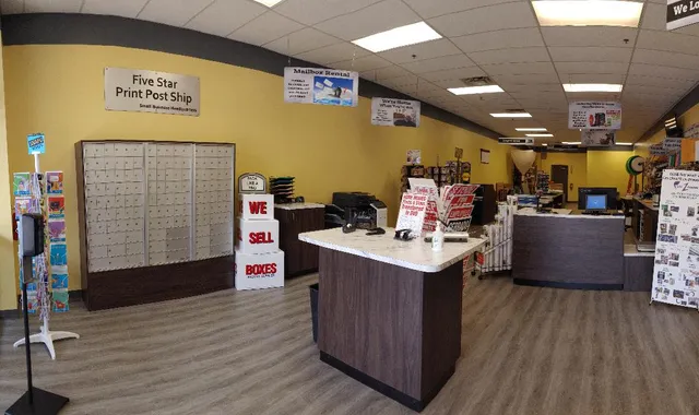 Five Star Print Post Ship