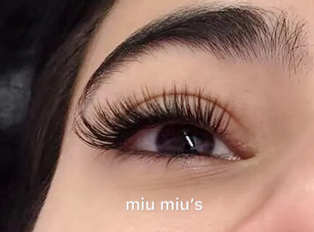 Miu Miu's Eyelash Extension