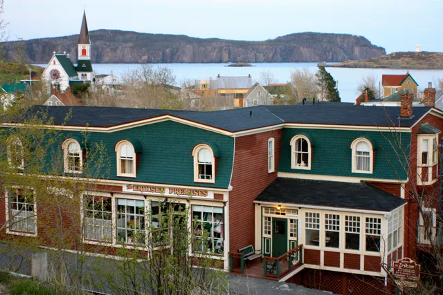 My Trinity Experience Heritage Inns, Eriksen Premises, Bishop White Manor, The Vintage Grind Café & Trinity Bike Rentals