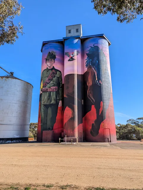 Walpeup Silo Art
