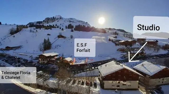 Studio Grand Bornand "Chinaillon" au pied des pistes