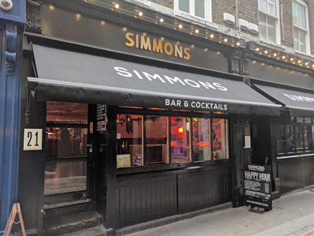 Simmons Bar | Liverpool Street