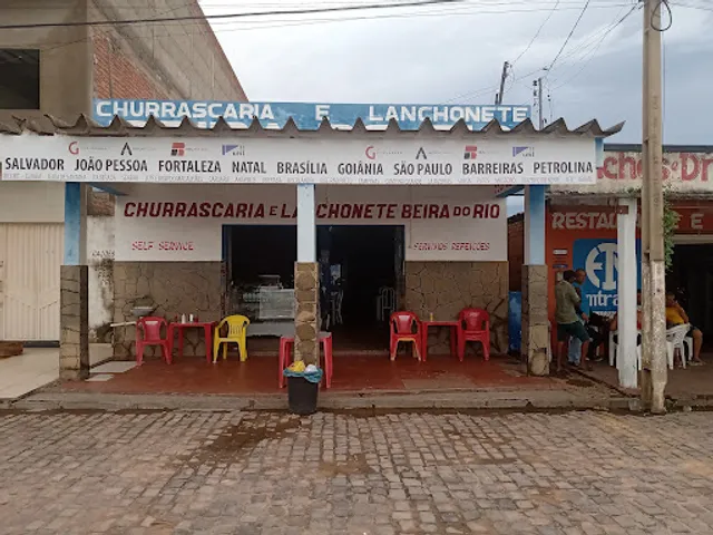 Churrascaria e lanchonete beira do rio
