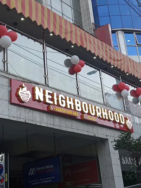 Neighbourhood grill CBD Nairobi