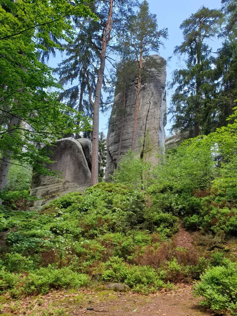 Parkoviště Adršpašské skály