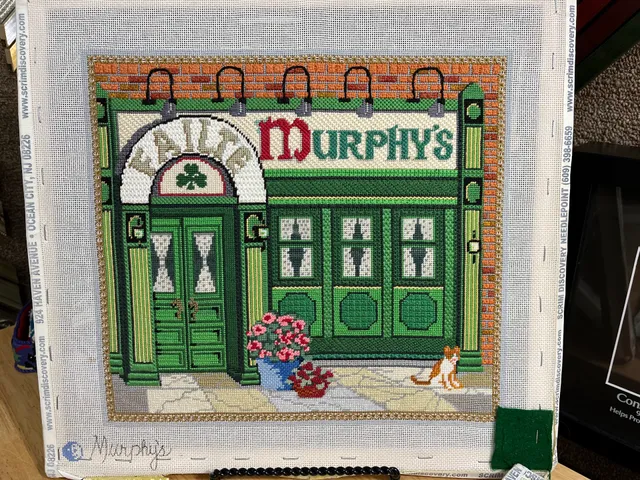 Scrim Discovery Needlepoint