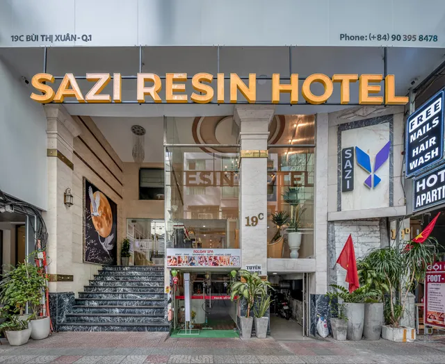 SAZI RESIN HOTEL - Free Nails/Hair
