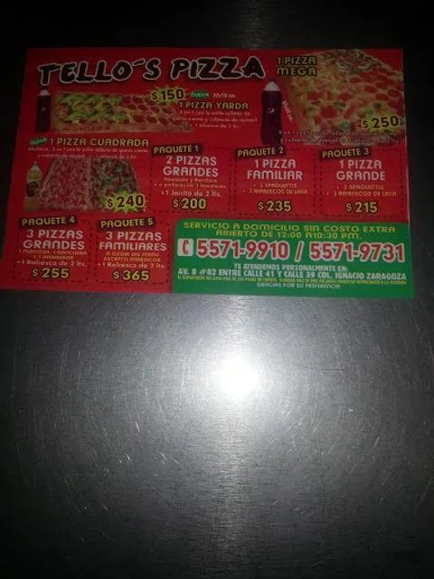 TELLO'S PIZZA