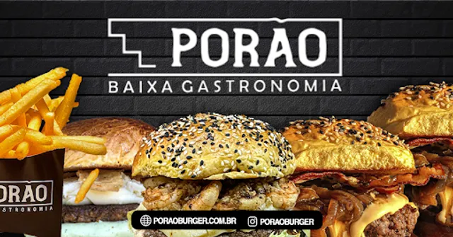 Porão Burger - Apenas delivery e retirada