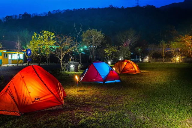 河岸星空 露營地